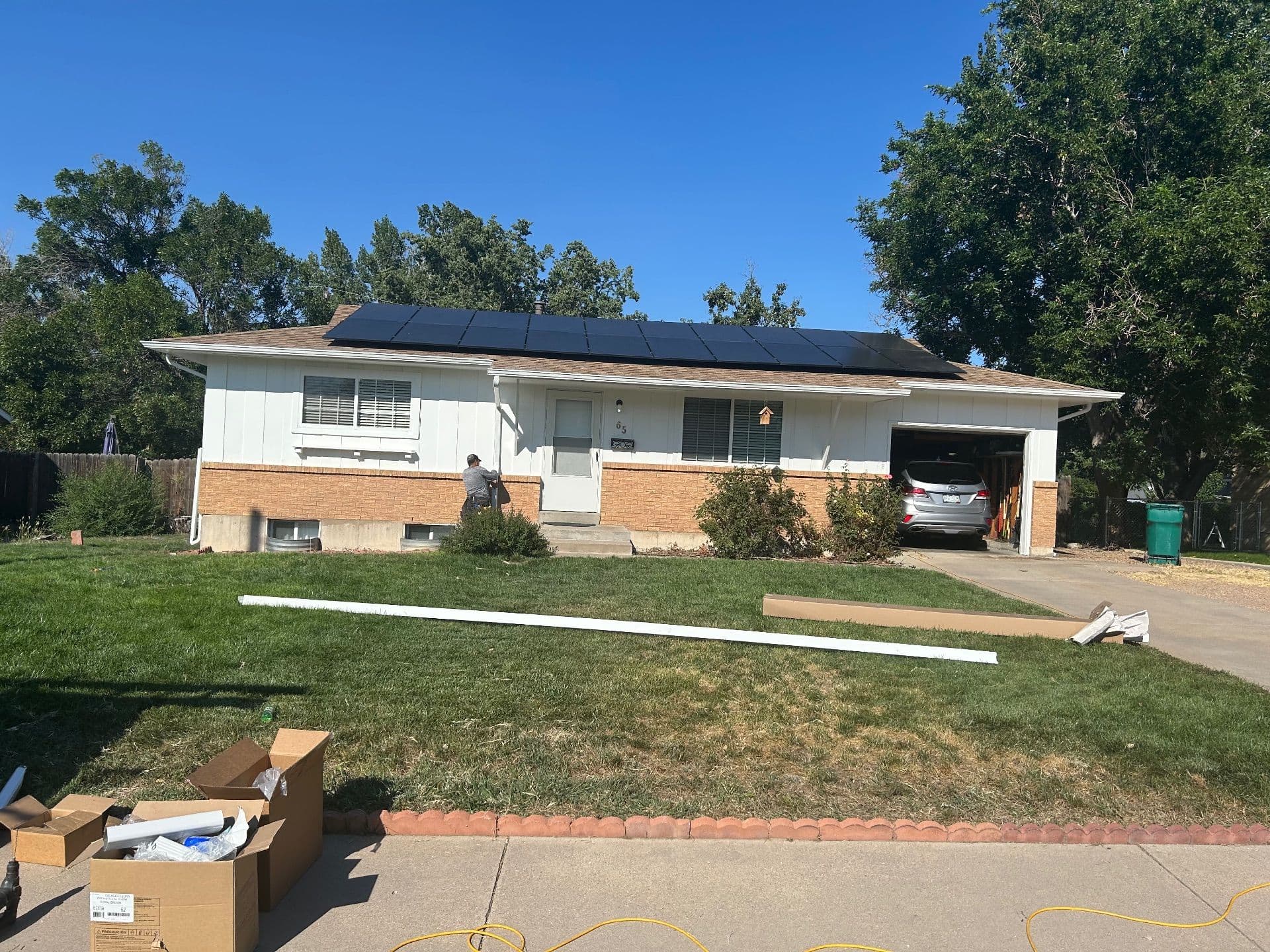Gallery photos for Transformed Home with New Aluminum Gutters: Image #2